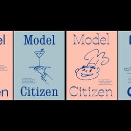 Brand Identity for Model Citizen Restaurant and Bar cover image