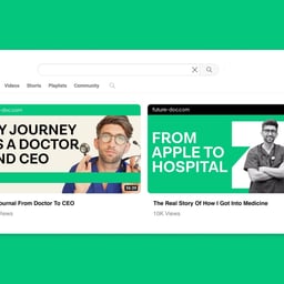 Rebrand for Future Doc Medical Mentoring Platform cover image