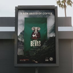 Brand Identity and Packaging for Bevas Functional Coffee cover image