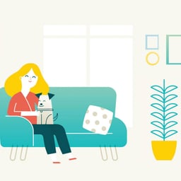 Motion Design and Illustration for DogVacay cover image