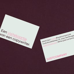 Brand Identity and Website Design for Quiet Company cover image