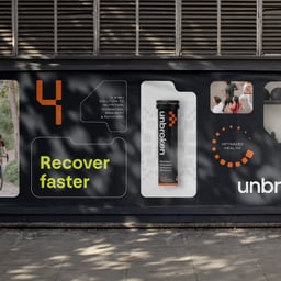 Brand Identity and Packaging for Unbroken Fitness Supplements cover image
