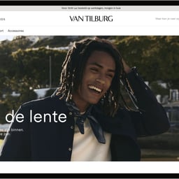 Visual Identity and Website Design for Van Tilburg Department Store cover image