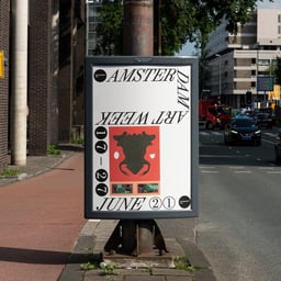 Identity Design for Amsterdam Art Week 2021 cover image
