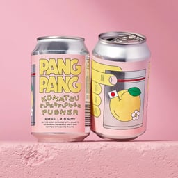 Packaging Design for PangPang Pusher Sour Beers cover image