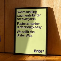Brand Identity for Brite Instant Payments cover image