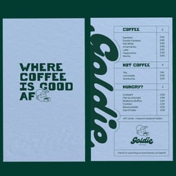 Brand Identity and Illustrations for Goldie Coffee Shop cover image