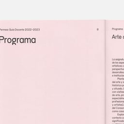 Identity and Editorial Design for Permea Master's Program cover image