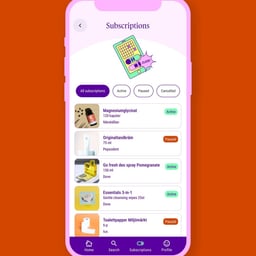 Brand Identity for Subscription Management App Subscriby cover image