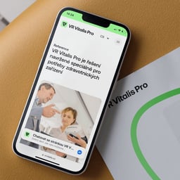 Visual Identity and Website Design for VR Vitalis Pro cover image