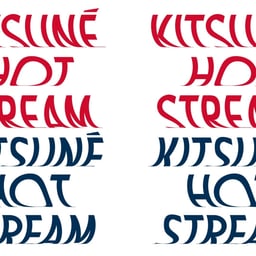 Typographic Illustrations for Maison Kitsuné Radio cover image