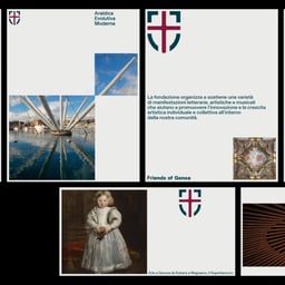 Brand Identity for Friends of Genoa Foundation cover image