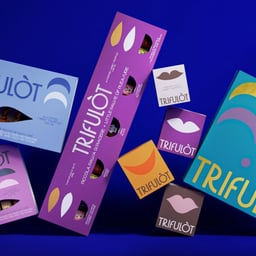 Illustration and Packaging Design for Trifulòt Gourmet Treats cover image