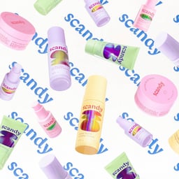Brand Identity and Webshop Design for Scandy Skincare cover image