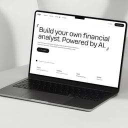 Brand and Website Launch for AI Finance Platform Rogo cover image