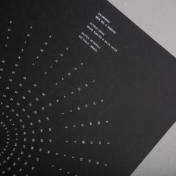 Typographic Calendar Design for 2018 Poster Series cover image