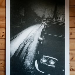 Editorial Design for Daido Moriyama Calendar cover image