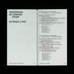 Seasonal Visual Identity for Teatro Nacional De São Carlos 2018–19 cover image