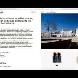 Website Design for Barata Arquitectos cover image