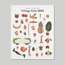 Poster Design for V&A Village Fête 2005 cover image