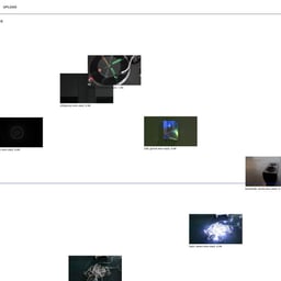 Interactive Exhibition Website for Haroon Mirza: /o/o/o/o/ cover image