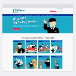 Integrated Digital Campaign for the Insurance Emporium cover image