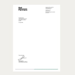 Brand Identity for a New Rail Trade Body cover image