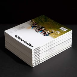 Editorial Design for Prefix Photo Magazine cover image