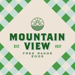 Identity and Packaging for Mountain View Free-Range Eggs cover image