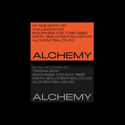 Alchemy - Studio Work design work cover image
