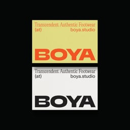 Brand Identity for Boya Footwear cover image