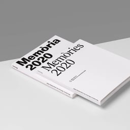 Art Direction and Editorial Design for Mercabarna Annual Report 2020 cover image