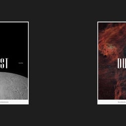 Visual Identity and Website Concept for Dust cover image