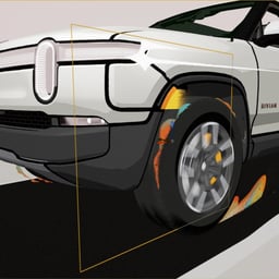 UI Design System for Rivian Electric Vehicles cover image