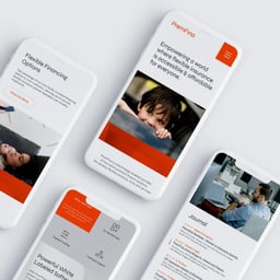 Rebrand and Website Design for a Fintech Company cover image