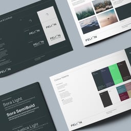 Brand Identity and Website Design for Pelion Green Future cover image