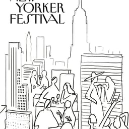 Illustrated Branding System for the New Yorker Festival 2021 cover image