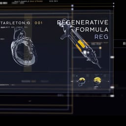 Cinematic UI and Title Design for Marvel's Avengers Game cover image