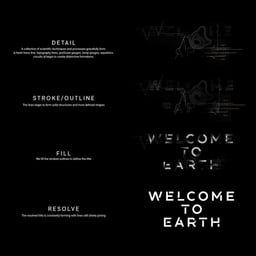 Title Design for Welcome to Earth Documentary Series cover image