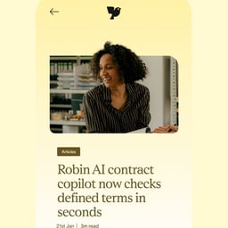 Brand Identity for Robin AI cover image