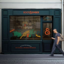 Naming and Brand Identity for a Luxury Smoked Food Emporium cover image