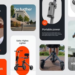 Rebranding and Website Design for Supersmith Micro-Mobility Startup cover image