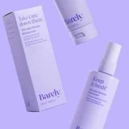 Brand Identity and Packaging for Barely Intimate Skincare cover image