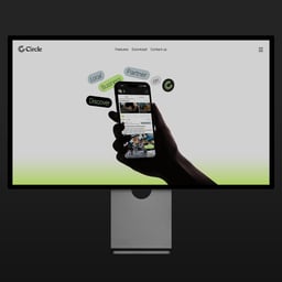 Brand Identity for AI Hiring Platform Circle Global cover image