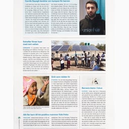 Publication Design for Unicef Sweden cover image