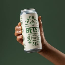 Branding and Packaging for Landmade Beer cover image