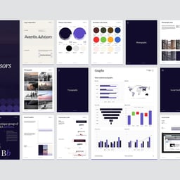 Aventis Advisors - Alphamark design work cover image