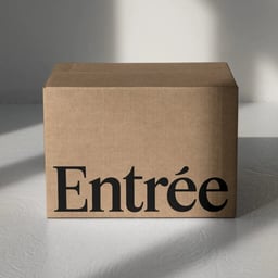 Brand Identity and Packaging for Entrée Meal Delivery Service cover image