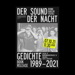 Editorial Design for Der Sound Der Nacht cover image