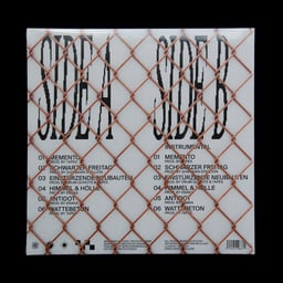 Album Artwork and Custom Typeface for Sickless Beta EP cover image